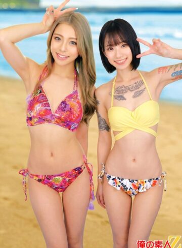 ❤圧倒的なセックス力を見せつけ湘南水着ギャルが真夏の激アツ生生筆おろし！ゆうきちゃん（24）あずさちゃん（23【スレンダー】★